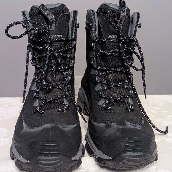 New Columbia Bugaboot Womens Sz 9 Black Waterproof Insulated Winter Snow Boots - Picture 6 of 7